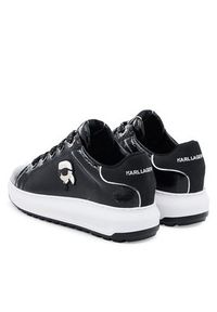 Karl Lagerfeld - KARL LAGERFELD Sneakersy KL67531 Czarny. Kolor: czarny. Materiał: skóra #3