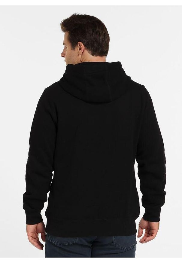 PITBULL - Bluza męska Pitbull z kapturem Hilltop Black. Typ kołnierza: kaptur. Kolor: czarny
