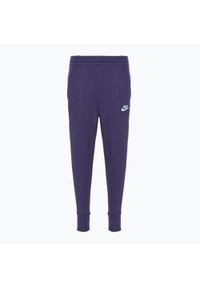 Spodnie dziecięce Nike Sportswear Club Fleece. Kolor: fioletowy
