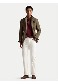 Polo Ralph Lauren Polo 710681126076 Czerwony Slim Fit. Typ kołnierza: polo. Kolor: czerwony. Materiał: bawełna #2