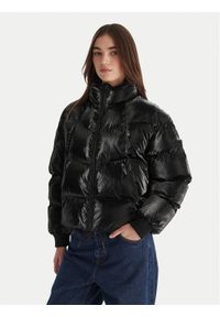 Hugo - HUGO Kurtka zimowa Fiorella 50546368 Czarny Regular Fit. Kolor: czarny. Materiał: syntetyk. Sezon: zima