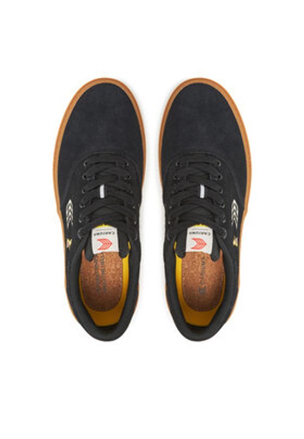 CARIUMA Sneakersy Simpsons Naioca 511802B52M110 Czarny. Kolor: czarny. Materiał: zamsz, skóra
