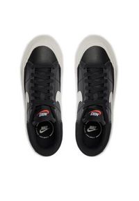 Nike Sneakersy Court Legacy Lift DM7590 001 Czarny. Kolor: czarny. Materiał: skóra. Model: Nike Court #4