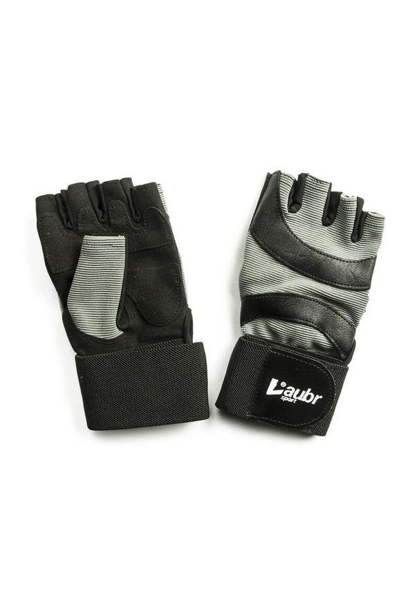 FIVE GLOVES - Fitness Gloves skórzane rękawice z wyściółką, czarne. Kolor: czarny, niebieski, wielokolorowy, zielony. Materiał: skóra. Sport: fitness