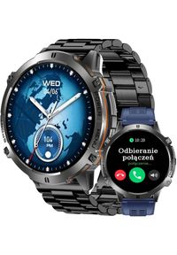 Smartwatch Gravity SMARTWATCH męski GRAVITY POŁĄCZENIA KOMPAS BAROMETR CHAT AI. Rodzaj zegarka: smartwatch #1