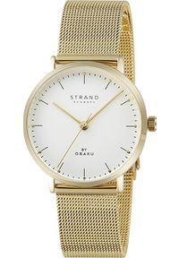 Zegarek Strand Zegarek damski Strand S725LXGIMG-DG złoty. Kolor: złoty #1