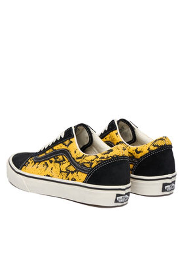 Vans Tenisówki Old Skool VN000DB3Y231 Żółty. Kolor: żółty. Materiał: zamsz, skóra