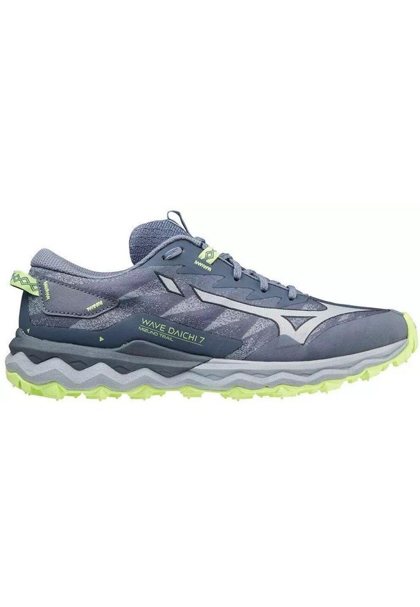 Buty do biegania w terenie damskie Mizuno WaveDaichi 7. Kolor: szary. Materiał: materiał, syntetyk. Model: Mizuno Wave