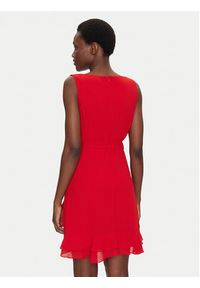 Morgan Sukienka koktajlowa 241-ROSVAL M Czerwony Regular Fit. Kolor: czerwony. Materiał: syntetyk. Styl: wizytowy #5