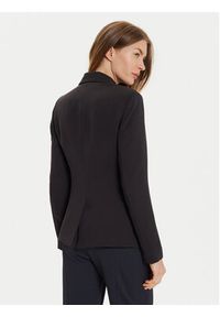 TOMMY HILFIGER - Tommy Hilfiger Marynarka WW0WW44096 Czarny Slim Fit. Kolor: czarny. Materiał: syntetyk #3