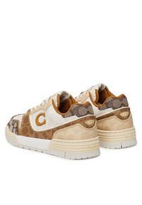 Coach Sneakersy Soho CAQ23 Beżowy. Kolor: beżowy. Materiał: materiał #3