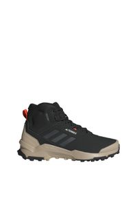 Adidas - Buty Terrex AX4 Mid Beta COLD.RDY Hiking. Kolor: wielokolorowy, szary, czarny, pomarańczowy. Materiał: materiał #1