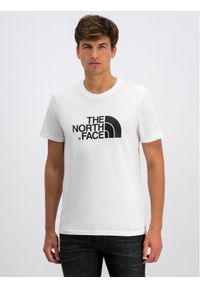 The North Face T-Shirt Easy NF0A2TX3 Biały Regular Fit. Kolor: biały. Materiał: bawełna