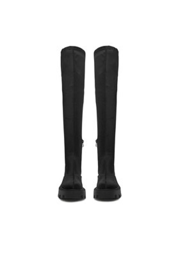 DeeZee Kozaki 67091-8H Czarny. Kolor: czarny. Materiał: materiał