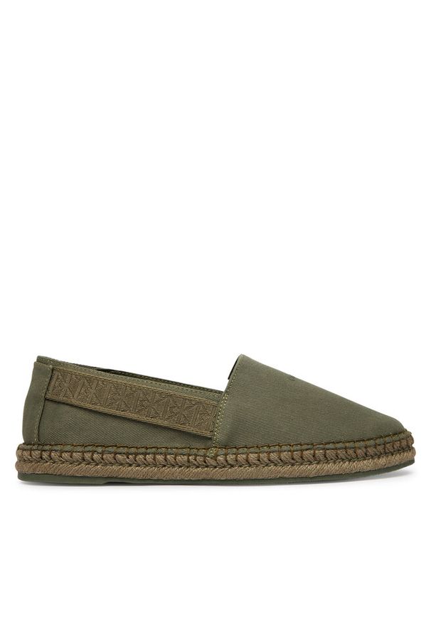 Espadryle Calvin Klein. Kolor: zielony