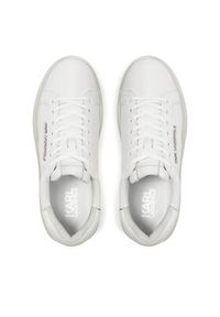 Karl Lagerfeld - KARL LAGERFELD Sneakersy KL52625A Biały. Kolor: biały. Materiał: skóra #7
