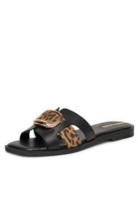 MEXX Klapki MX/024C-EST Czarny. Kolor: czarny. Materiał: skóra