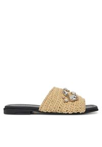 Inuikii Klapki Woven Strap Stones 70104-367 705 Beżowy. Kolor: beżowy. Materiał: materiał #1