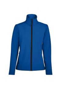 SOL'S - Kurtka Soft Shell Dla Kobiet. Kolor: niebieski