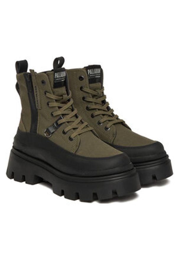 Palladium Trzewiki Pallasquad Zip Tx 99532-325-M Zielony. Kolor: zielony. Materiał: materiał