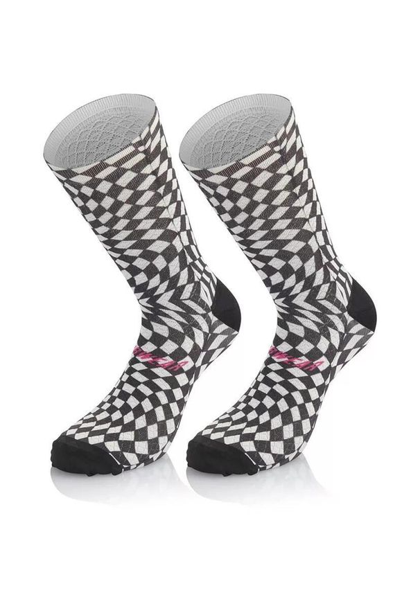 MB WEAR - Skarpetki Mb Wear Fun H17 Founder M.Race. Kolor: czarny, wielokolorowy. Sport: kolarstwo