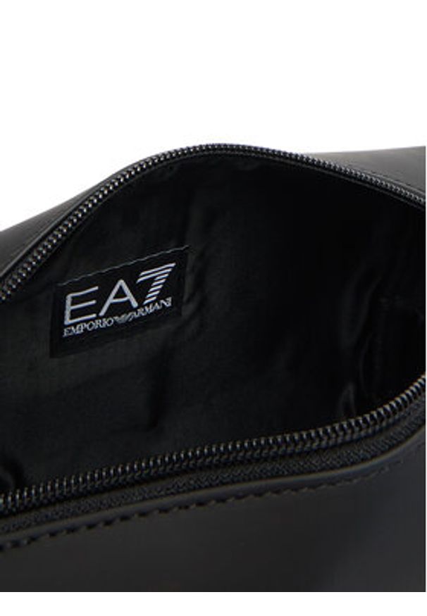 EA7 Emporio Armani Kosmetyczka 245076 3R910 MC160 Czarny. Kolor: czarny. Materiał: skóra