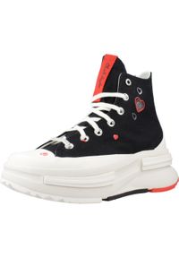 Trampki Converse Run Star Legacy Cx Platform Y2k Heart, Kobiety. Kolor: czarny. Materiał: materiał. Obcas: na platformie. Sport: bieganie
