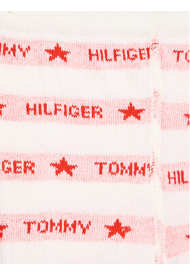 TOMMY HILFIGER - Tommy Hilfiger Rajstopy Dziecięce 701222676 Biały. Kolor: biały. Materiał: bawełna