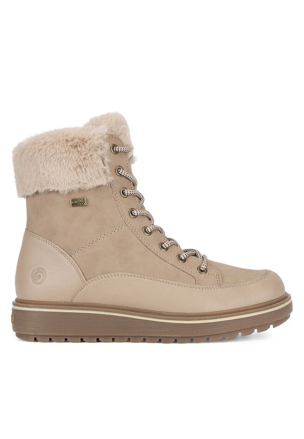 Trzewiki Remonte. Kolor: beżowy
