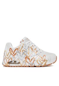 skechers - Sneakersy Skechers. Kolor: biały