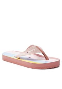 TOMMY HILFIGER - Tommy Hilfiger Japonki Flip Flop T3A8-33293-0058 M Kolorowy. Wzór: kolorowy