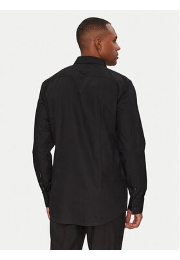 Hugo - HUGO Koszula Koey 50539808 Czarny Slim Fit. Kolor: czarny. Materiał: bawełna