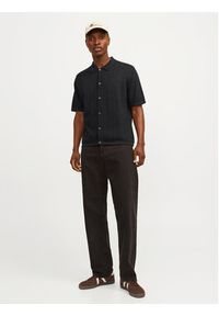 Jack & Jones - Jack&Jones Koszula Jornoto 12255011 Czarny Regular Fit. Kolor: czarny. Materiał: bawełna #8