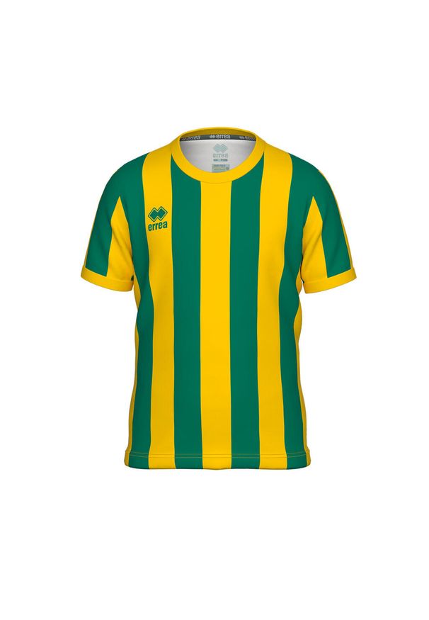 ERREA - Koszulka dla dzieci Errea Trip. Kolor: zielony, żółty, wielokolorowy. Sport: piłka nożna