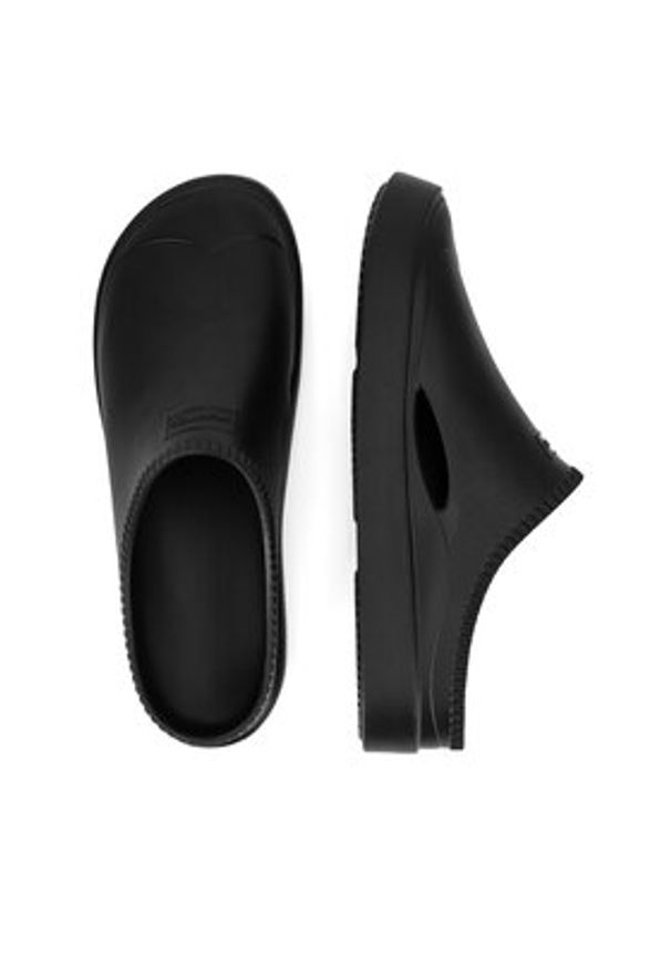 Hunter Klapki UFF1102EVA-BLK-W Czarny. Kolor: czarny. Materiał: kauczuk