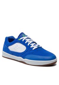 Sneakersy Es Swift 1.5 5101000158442 Blue/White. Kolor: niebieski. Materiał: zamsz, skóra