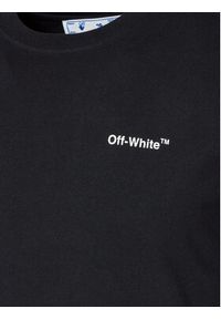 OFF-WHITE - Off-White T-Shirt OMAA027F22JER0111001 Czarny Regular Fit. Kolor: czarny. Materiał: bawełna