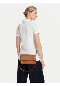 Lacoste Torebka NF5147EG Brązowy. Kolor: brązowy. Materiał: skórzane #1