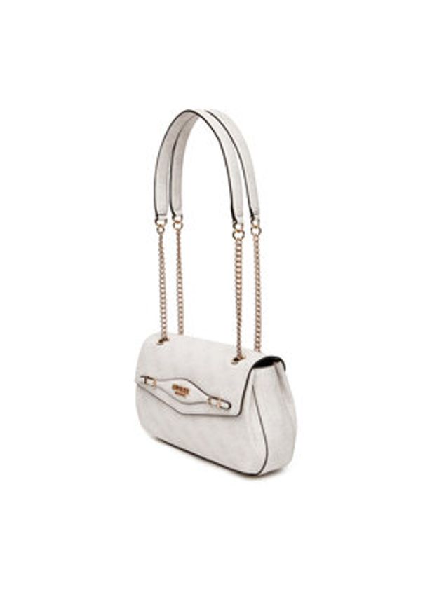 Guess Torebka Katya HWSG96 52210 Écru. Kolor: kremowy. Materiał: skórzane