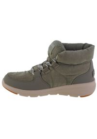 skechers - Buty zimowe damskie, Glacial Ultra - Trend Up. Kolor: zielony. Sezon: zima