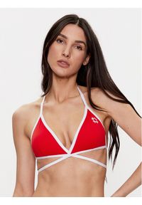 Guess Góra od bikini E3GJ26 MC043 Czerwony. Kolor: czerwony. Materiał: syntetyk