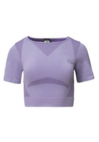 Koszulka damska IQ Ingel TOP WMNS - fioletowa, Rozmiar XS. Kolor: fioletowy. Materiał: materiał, nylon, poliester, elastan #1