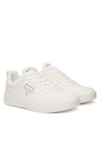 Guess Sneakersy FMFVEN ELE12 Biały. Kolor: biały. Materiał: skóra #5