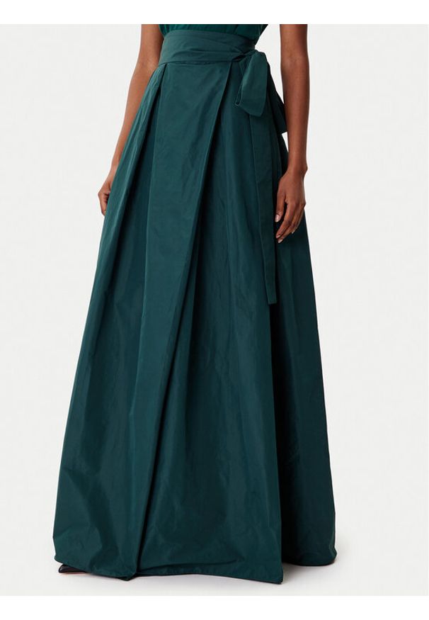 Pinko - PINKO Spódnica maxi 105645 Y3LE Zielony Regular Fit. Kolor: zielony. Materiał: syntetyk