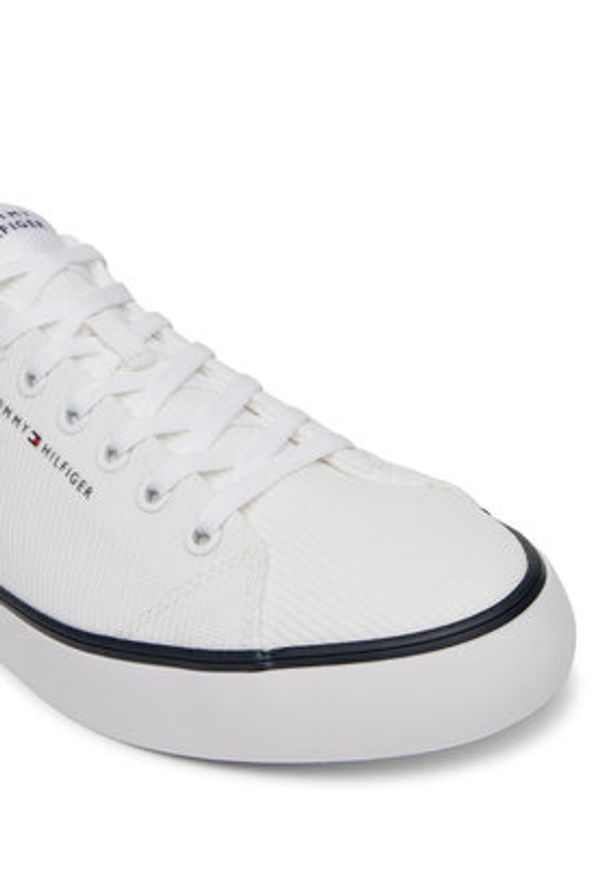 TOMMY HILFIGER - Tommy Hilfiger Tenisówki Hi Vulc Core Low Ii Mesh FM0FM05513 Biały. Kolor: biały. Materiał: materiał