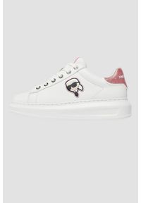 Karl Lagerfeld - KARL LAGERFELD Białe sneakersy Kapri Nft Lo Lace. Kolor: biały #5