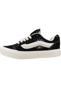 Vans - Buty VANS KNU SKOOL Czarny. Kolor: czarny. Materiał: tkanina, skóra