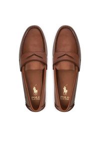 Polo Ralph Lauren Mokasyny Alston 803932221001 Brązowy. Kolor: brązowy. Materiał: skóra #3