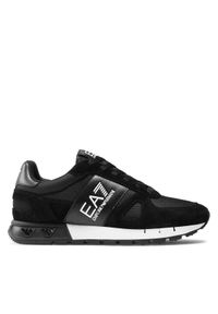 EA7 Emporio Armani Sneakersy X8X151 XK354 A120 Czarny. Kolor: czarny. Materiał: materiał