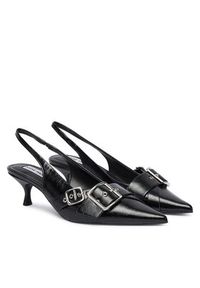 Steve Madden Sandały Lezley SM11003440 Czarny. Kolor: czarny. Materiał: skóra #5